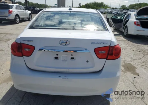 2010 Hyundai Elantra Blue from USA, damaged, VIN KMHDU4AD9AU035172